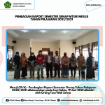 MTsN 1 Mesuji Gelar Pembinaan Guru dalam Rangka Penyusunanan Kisi – kisi Ujian Madrasah Tahun Ajaran 2020/2021