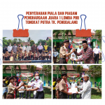 MTsN 1 Mesuji Raih Juara 1 Lomba PBB Tongkat Putra dalam Rangka HUT Kabupaten Mesuji